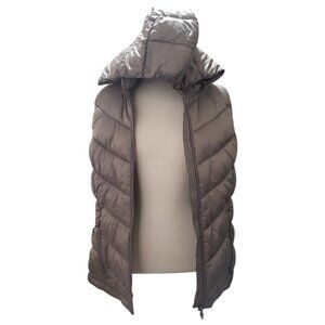 Charter Club Women's Packable Hooded Puffer Vest L